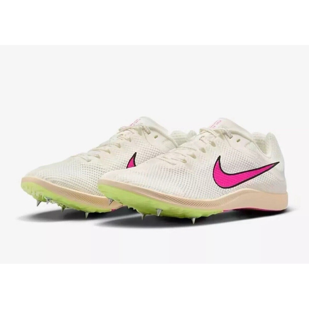 Size 8.5 - Nike Zoom Rival Sail‎ Light Lemon Twist Fierce Pink